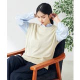 ラメリリヤンニットベスト | a.v.v【WOMEN】 | 詳細画像8 