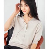 ラメ混ボウタイニット | a.v.v【WOMEN】 | 詳細画像1 