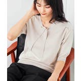 ラメ混ボウタイニット | a.v.v【WOMEN】 | 詳細画像5 