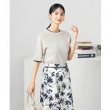 【接触冷感/UVカット/洗える】クルーネック美ラクるサマーニット | a.v.v【WOMEN】 | 詳細画像10 