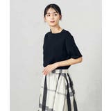 【接触冷感/UVカット/洗える】クルーネック美ラクるサマーニット | a.v.v【WOMEN】 | 詳細画像17 