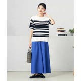 【接触冷感/UVカット/洗える】クルーネック美ラクるサマーニット | a.v.v【WOMEN】 | 詳細画像3 