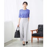 【接触冷感/UVカット/洗える】クルーネック美ラクるサマーニット | a.v.v【WOMEN】 | 詳細画像34 