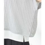 ラメメッシュサマーニット | a.v.v【WOMEN】 | 詳細画像25 