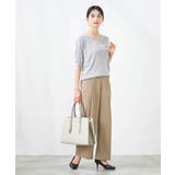 【接触冷感】ラメVネックパフスリーブニット | a.v.v【WOMEN】 | 詳細画像20 