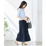 【接触冷感/UVカット/洗える】Vネックハーフスリーブ美ラクるサマーニット | a.v.v【WOMEN】 | 詳細画像42 