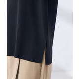 ハーフスリーブクルーネックサマーニット【洗える/接触冷感/UVカット】 | a.v.v【WOMEN】 | 詳細画像40 