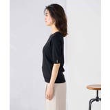 ハーフスリーブVネックサマーニット【WEB限定/洗える/接触冷感/UVカット】 | a.v.v【WOMEN】 | 詳細画像34 