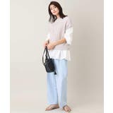 【2SET/洗える】ニットベスト+ペプラムブラウス | a.v.v【WOMEN】 | 詳細画像16