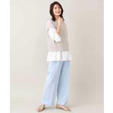 【2SET/洗える】ニットベスト+ペプラムブラウス | a.v.v【WOMEN】 | 詳細画像17