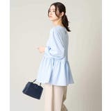 【2SET/洗える】ニットベスト+ペプラムブラウス | a.v.v【WOMEN】 | 詳細画像26