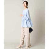 【2SET/洗える】ニットベスト+ペプラムブラウス | a.v.v【WOMEN】 | 詳細画像28