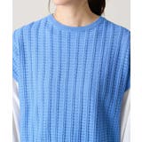 【2SET/洗える】ニットベスト+ペプラムブラウス | a.v.v【WOMEN】 | 詳細画像44