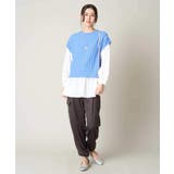 【2SET/洗える】ニットベスト+ペプラムブラウス | a.v.v【WOMEN】 | 詳細画像62