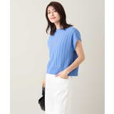 【2SET/洗える】ニットベスト+ペプラムブラウス | a.v.v【WOMEN】 | 詳細画像66