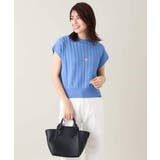 【2SET/洗える】ニットベスト+ペプラムブラウス | a.v.v【WOMEN】 | 詳細画像67