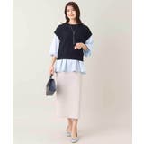 【2SET/洗える】ニットベスト+ペプラムブラウス | a.v.v【WOMEN】 | 詳細画像73