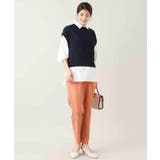 【2SET/洗える】ニットベスト+ペプラムブラウス | a.v.v【WOMEN】 | 詳細画像80