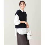 【2SET/洗える】ニットベスト+ペプラムブラウス | a.v.v【WOMEN】 | 詳細画像81