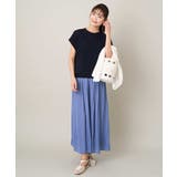 【2SET/洗える】ニットベスト+ペプラムブラウス | a.v.v【WOMEN】 | 詳細画像9