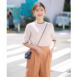 【洗える/UVカット】クルーネックニット | a.v.v【WOMEN】 | 詳細画像54 