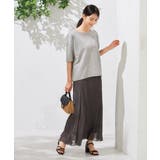 サマーニットTシャツ | a.v.v【WOMEN】 | 詳細画像9 