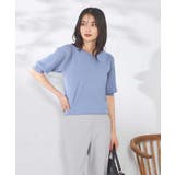 【接触冷感】プリーツスリーブサマーニット | a.v.v【WOMEN】 | 詳細画像13 