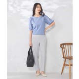 【接触冷感】プリーツスリーブサマーニット | a.v.v【WOMEN】 | 詳細画像18 