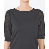 【接触冷感】プリーツスリーブサマーニット | a.v.v【WOMEN】 | 詳細画像6 