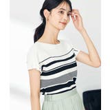 【接触冷感/UVカット】フレンチスリーブ美ラクるサマーニット | a.v.v【WOMEN】 | 詳細画像15