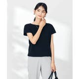 【接触冷感/UVカット】フレンチスリーブ美ラクるサマーニット | a.v.v【WOMEN】 | 詳細画像28