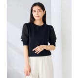シアースリーブサマーニット | a.v.v【WOMEN】 | 詳細画像7 