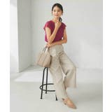 レーストリムフレンチスリーブサマーニット | a.v.v【WOMEN】 | 詳細画像14 