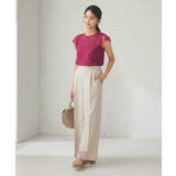 レーストリムフレンチスリーブサマーニット | a.v.v【WOMEN】 | 詳細画像9 