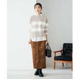 【2点セット】クロップドニット＆ベーシックブラウス | a.v.v【WOMEN】 | 詳細画像27 
