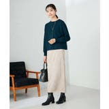【2点セット】クロップドニット＆ベーシックブラウス | a.v.v【WOMEN】 | 詳細画像7 