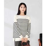 袖パール付きチュニックニット | a.v.v【WOMEN】 | 詳細画像1