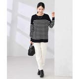 袖パール付きチュニックニット | a.v.v【WOMEN】 | 詳細画像25