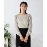 プリーツスリーブニット | a.v.v【WOMEN】 | 詳細画像31