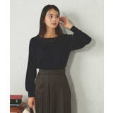 プリーツスリーブニット | a.v.v【WOMEN】 | 詳細画像4