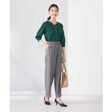 【UVカット/洗える】Vネック美ラクるパフスリーブニット | a.v.v【WOMEN】 | 詳細画像15 