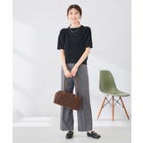 ラメベロアモールヤーンハーフスリーブトップス | a.v.v【WOMEN】 | 詳細画像30 