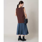 サイドスリットVネックニット | a.v.v【WOMEN】 | 詳細画像12 