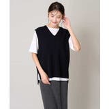 サイドスリットVネックニット | a.v.v【WOMEN】 | 詳細画像14 