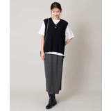 サイドスリットVネックニット | a.v.v【WOMEN】 | 詳細画像16 