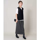 サイドスリットVネックニット | a.v.v【WOMEN】 | 詳細画像17 