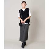 サイドスリットVネックニット | a.v.v【WOMEN】 | 詳細画像18 