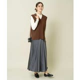 サイドスリットVネックニット | a.v.v【WOMEN】 | 詳細画像4 