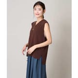 サイドスリットVネックニット | a.v.v【WOMEN】 | 詳細画像8 