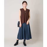 サイドスリットVネックニット | a.v.v【WOMEN】 | 詳細画像9 